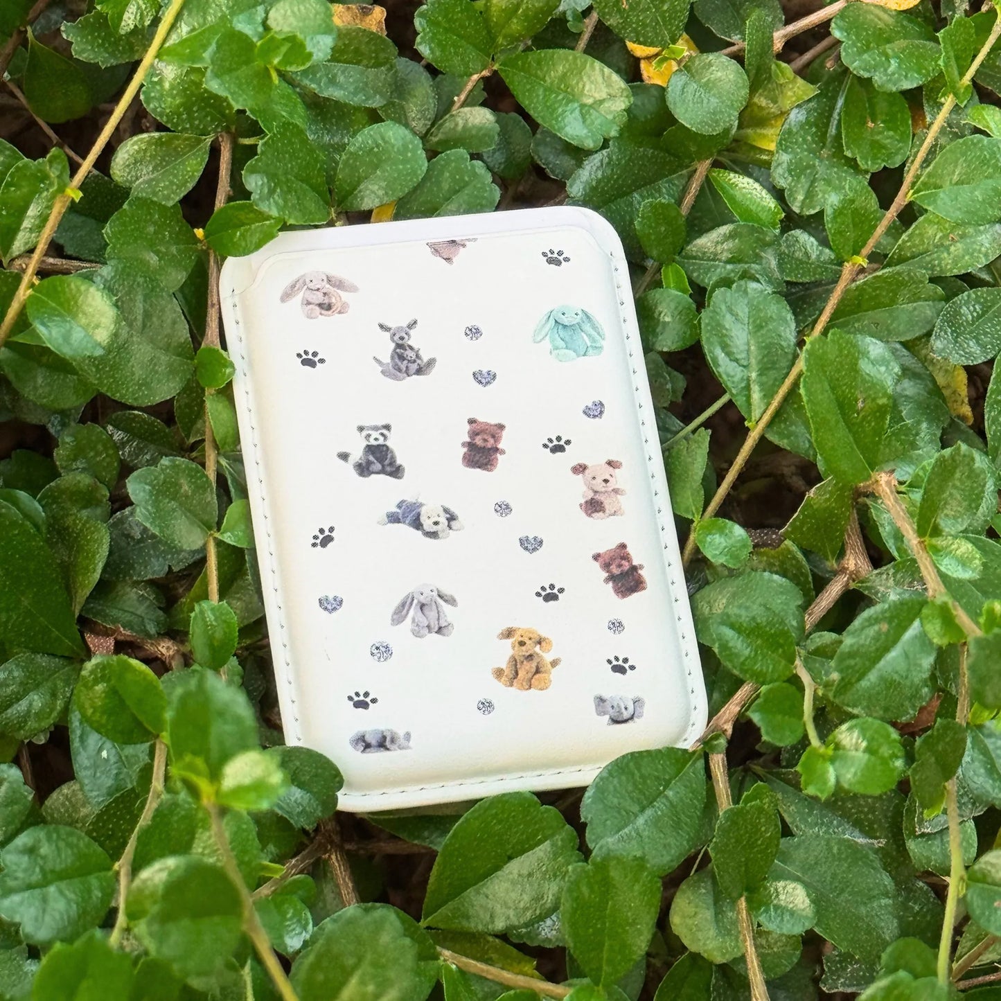 Cartoon Printed Magsafe Wallet