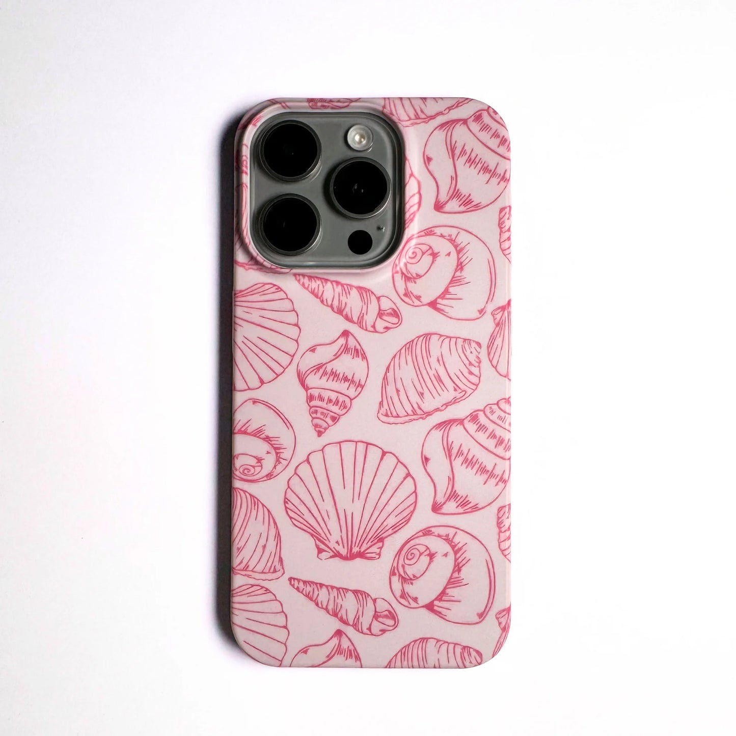 Pink Beach Girly Phone Case