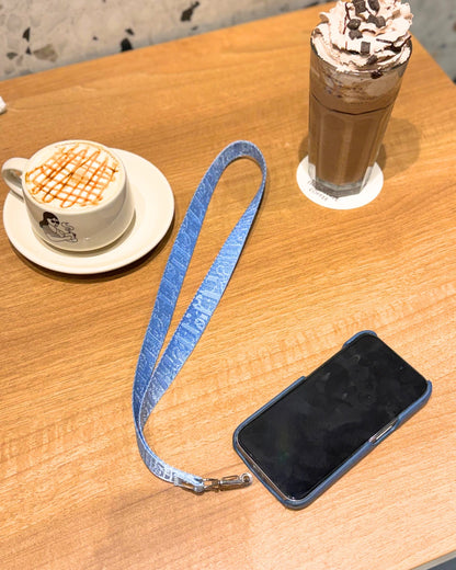 Blue Phone Strap