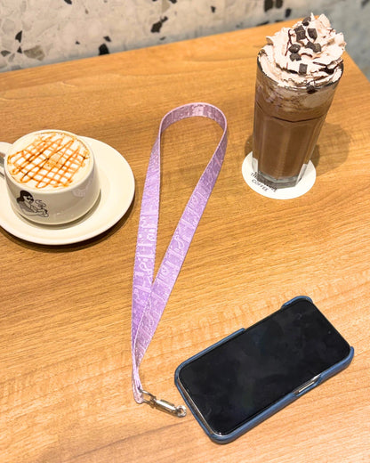 Purple Phone Strap