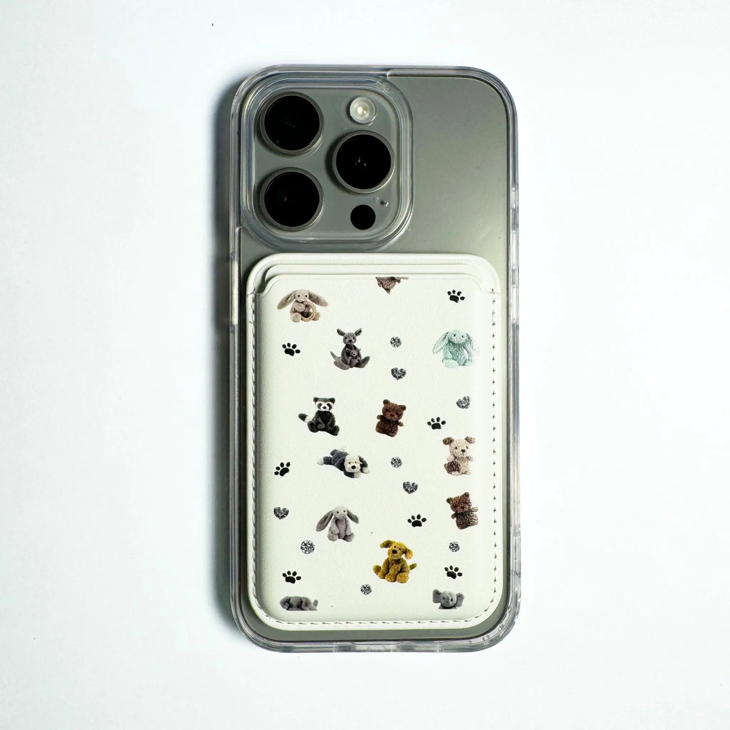 Cartoon Printed Magsafe Wallet