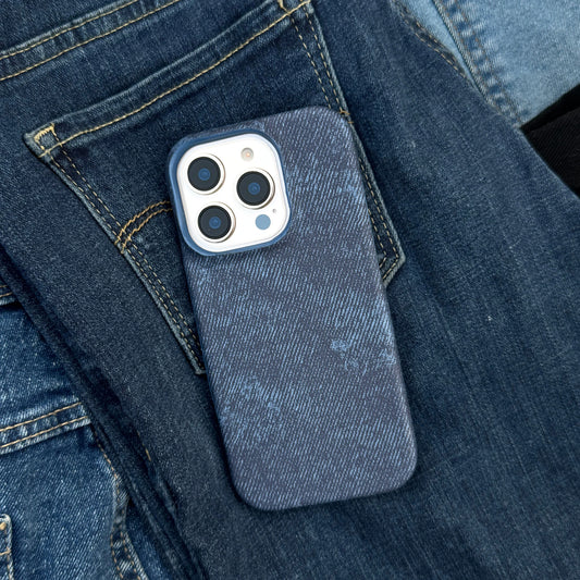 Denim Phone Case - Dark Blue