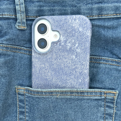 Denim Phone Case - Light Blue